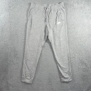 Nike‎ Sweatpants Men Small Embroidered Logo Casual Athletic Gym Training Joggers